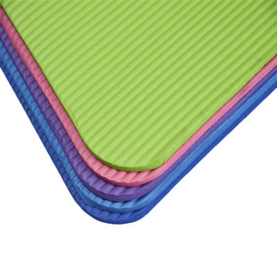 color de una sola capa de Mat With Carry Strap del ejercicio de 10m m 1