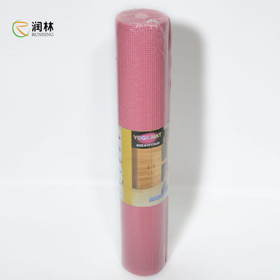 estera material de una sola capa el 173cm*61cm de la yoga del PVC para la rutina del entrenamiento