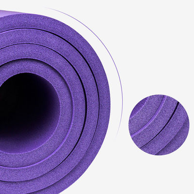 Alta yoga anti gruesa elástico Mat Light Weight del resbalón de NBR 10m m grande para las mujeres