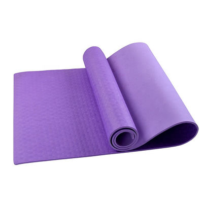Yoga colorida Mat Roller With Custom Printed de la aptitud del PVC
