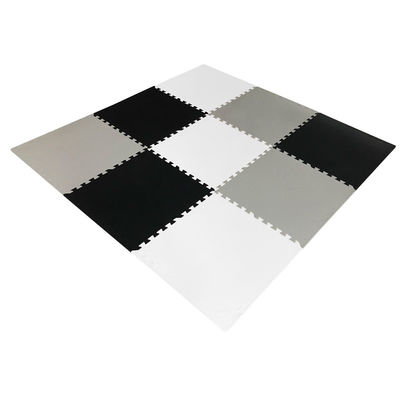 Gimnasio Tatami de EVA Material Interlocking Floor Mats del color sólido para el entrenamiento del cuerpo