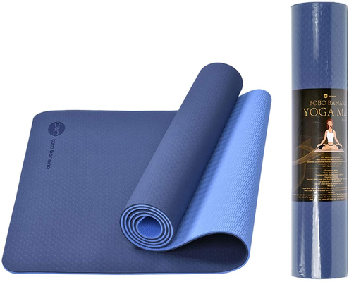 Yoga Mat Non Slip Eco Friendly de la TPE de los ejercicios con la correa de transporte