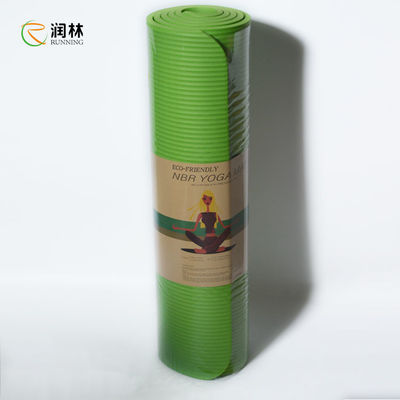 Yoga reciclable Mat Eco Friendly Water Resistant de 10m m NBR