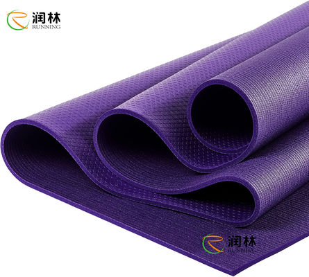 Yoga de una sola capa Mat Foldable Eco Friendly Colorful del PVC del ejercicio del GIMNASIO