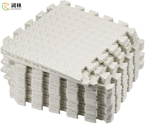Ejercicio impermeable Mat With EVA Foam Interlocking Tiles del rompecabezas de la aptitud