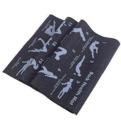 Yoga de impresión de encargo amistosa Mat Wear Resistant del PVC de Eco