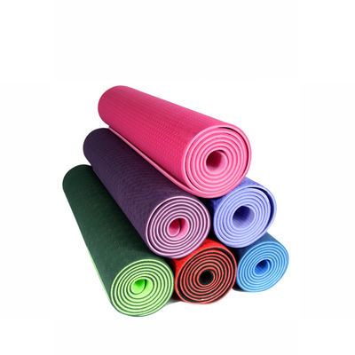 Yoga Mat Anti Slip Anti Tear de la aptitud de la TPE del ejercicio de Pilates