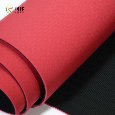 Yoga Mat Anti Tear Non Slip de la TPE de la aptitud de Pilates con las marcas de alineación