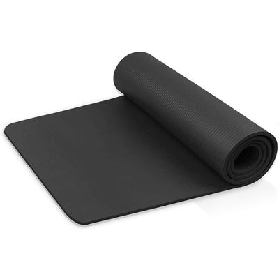 Artículo de Mat Classical Black Anti Scratch de la yoga de Nbr de la aptitud del OEM de los accesorios del gimnasio