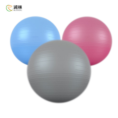 La explosión anti de la yoga del PVC de la bola material de la balanza no desliza los 55cm los 65cm para la oficina casera del gimnasio