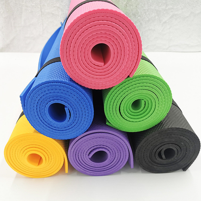 Estera de goma natural de la yoga de EVA Yoga Mat Eco Friendly 4m m del ejercicio de la aptitud